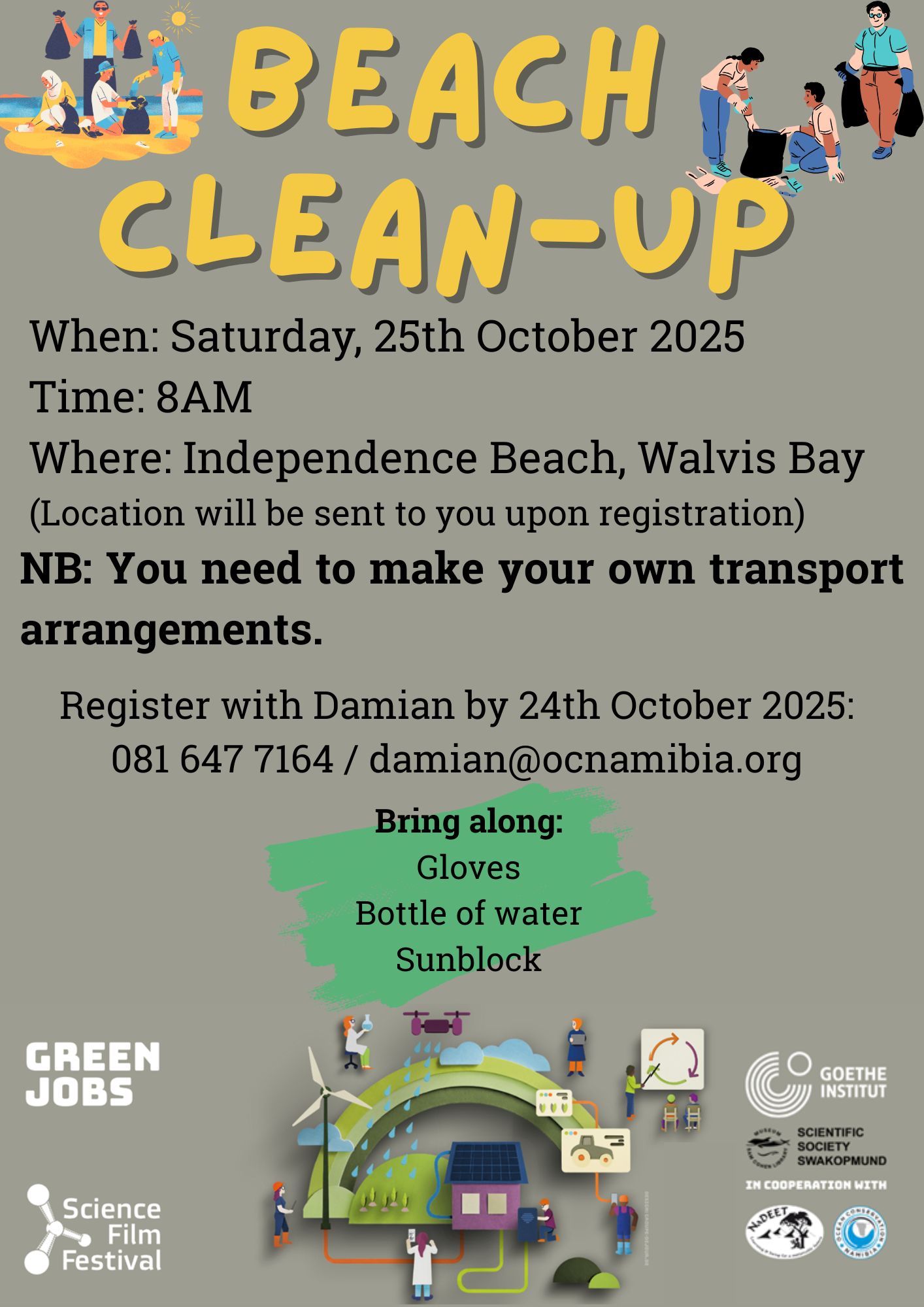 Beach Clean-up in Walvis Bay Beach Clean-up in Walvis Bay