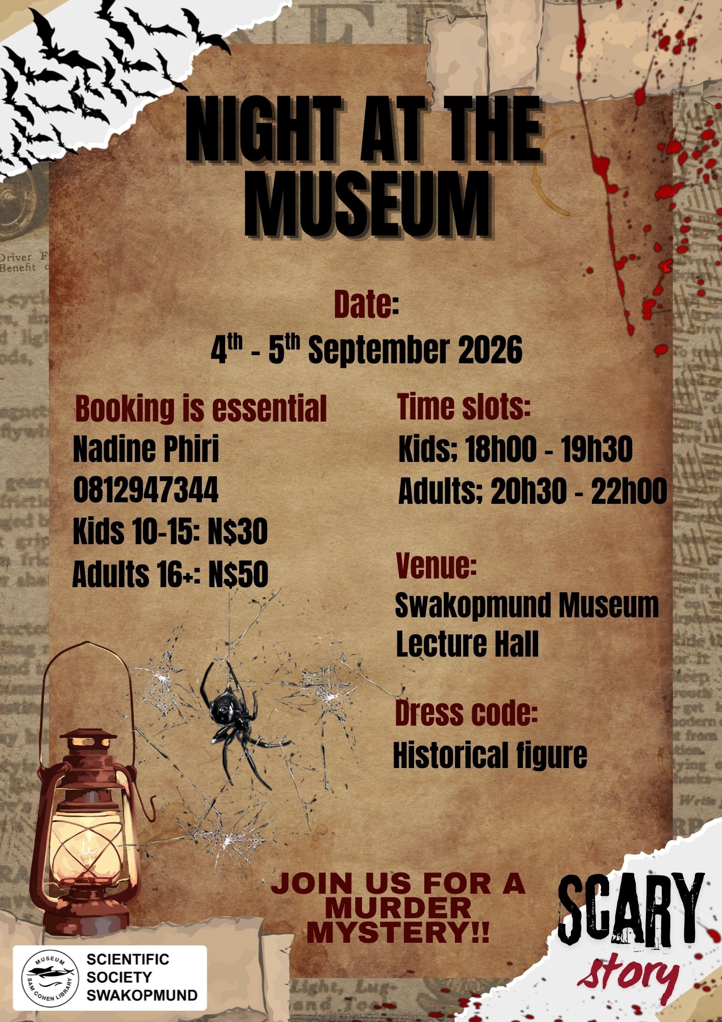 Night at the Museum: Murder Mystery – Back by overwhelming demand
