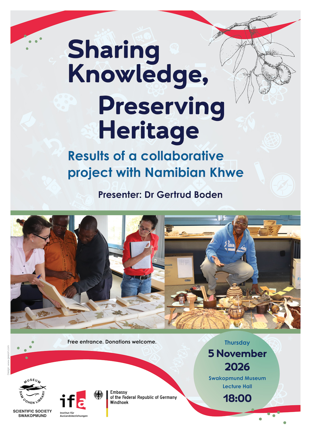 Sharing Knowledge, Preserving Heritage - Results of a collaborative project with Namibian Khwe